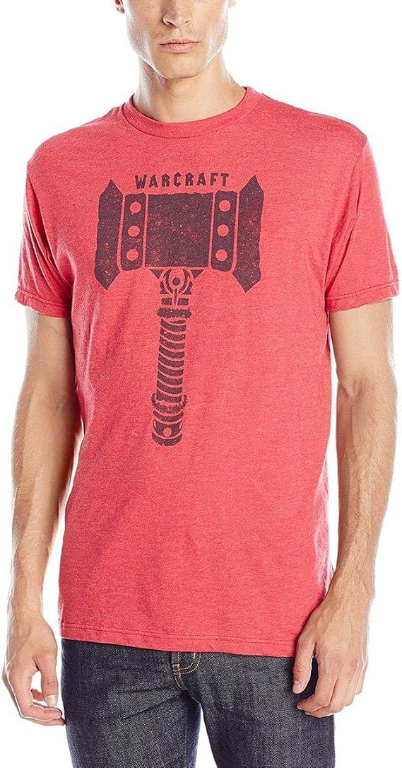Warcraft Men's Movie Doom Hammer Premium Tee