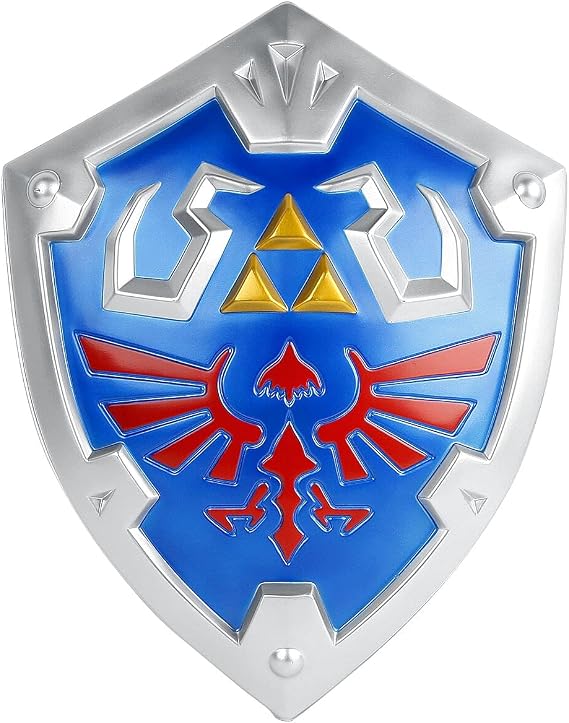 Nintendo The Legend of Zelda Link Shield, Official The Legend of Zelda Costume Accessory