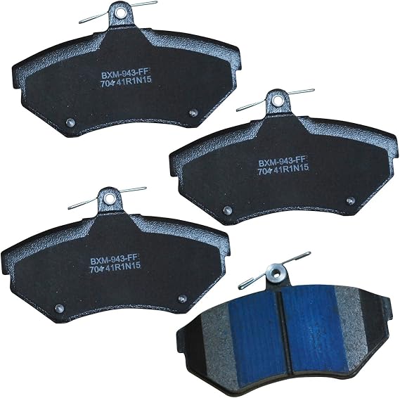 Bendix Premium SBM704 Semi-Metallic Front Brake Pads for Seat Cordoba 2005-2001, Ibiza 2001, Volkswagen Cabrio 2002-1995, Derby 2009-2006, Golf 1998-1997, Jetta 1999-1997, Passat 1997, Van 2009-2003