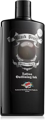 Millennium Moms Tattoo Ink - Black Pearl Outlinling Ink - 12 oz