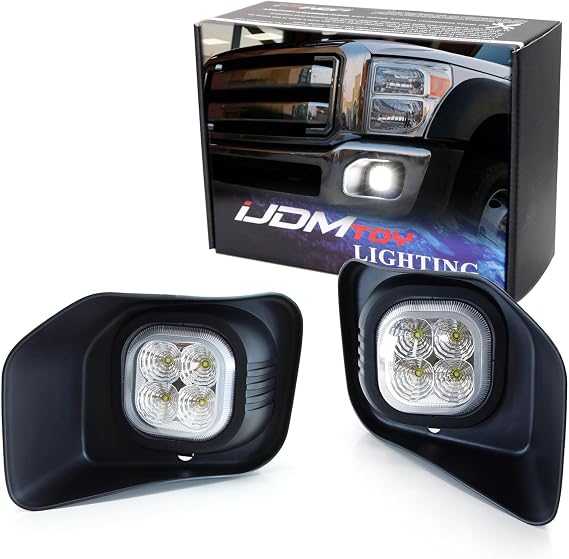 iJDMTOY LED Fog Light Kit For Ford 2011-2016 F-250/F-350/F-450