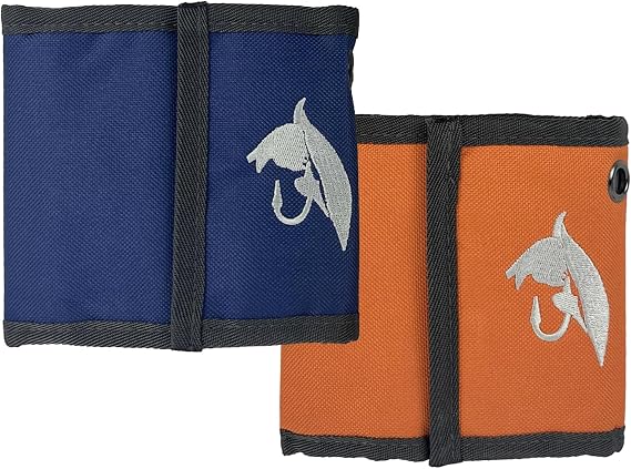 Aventik 10 Pockets Fishing Tackle Binder LeaderTippet Line Leader Wallet