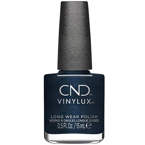 CND Vinylux Longwear Blue Nail Polish, Gel-like Shine & Chip Resistant Color, 0.5 Fl Oz