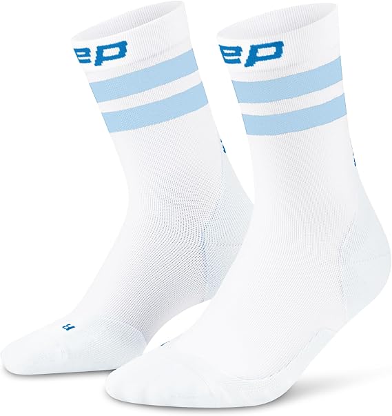CEP Mid Cut Men's Running Socks with Compression - Comfortable Compression Socks & Sports Socks for Men - Versatile Running Socks with Comfortable Fit for Training Sports & Running