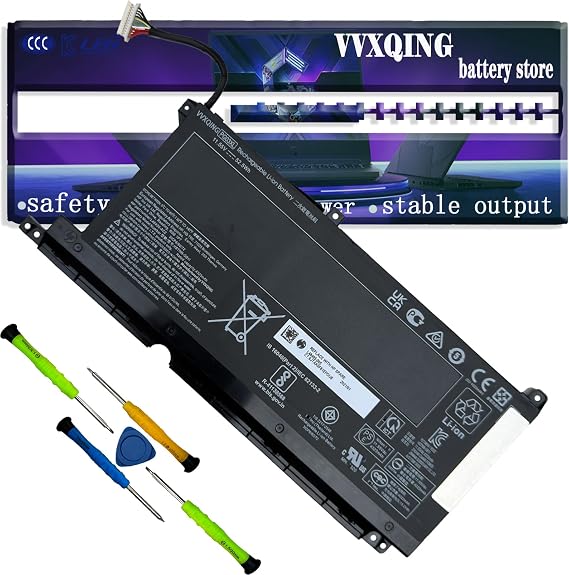 PG03XL Laptop Battery Compatible with HP Pavilion Gaming 15-DK 15-DK0010NS 15-DK0125TX FPC52 15-EC0000 16-A0000 2019 Series Notebook HSTNN-DB9G
