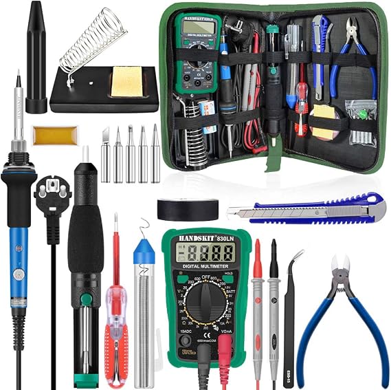 Handskit 12 in 1 Soldering Iron Set black