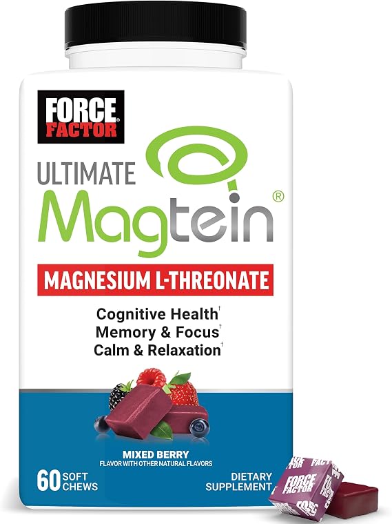 Force Factor Ultimate Magtein Magnesium L-Threonate 2000mg