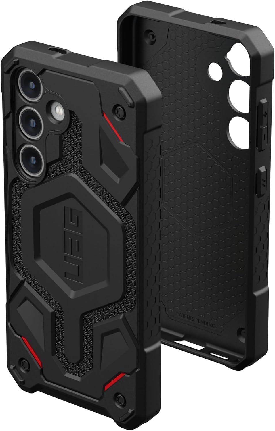 URBAN Armor Gear UAG Case for Samsung Galaxy S24 6.2 inch Monarch Pro Kevlar Black Magnetic Heavy Duty Military Drop Proof Shockproof Anti-Slip Protective Cover