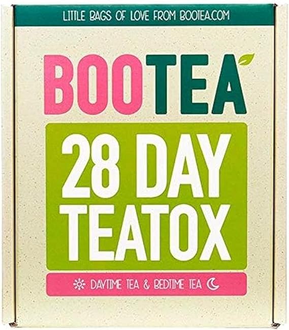 Bootea Coffeetox Herbal Teatox Tea &amp; Coffee Blend for Energy Boost &amp; Cleanse, with Fennel, Yerba Mate, Dandelion &amp; Matcha, No Caffeine, All-Natural Ingredients