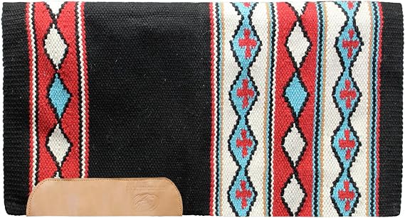 Tahoe Tack 34" x 36" Gemma New Zealand Wool Western Saddle Blanket Pad