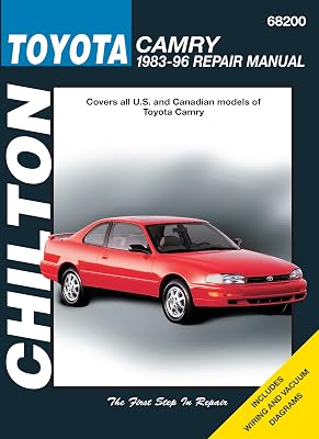 Toyota Camry 1983-96 Repair Manual Chiltons Total Car Care 1st Edition