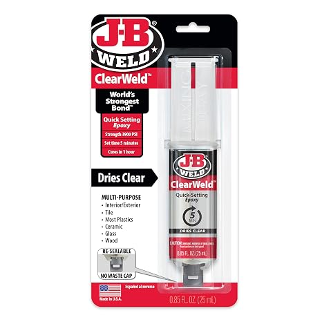 1, 25ml - J-B Weld ClearWeld