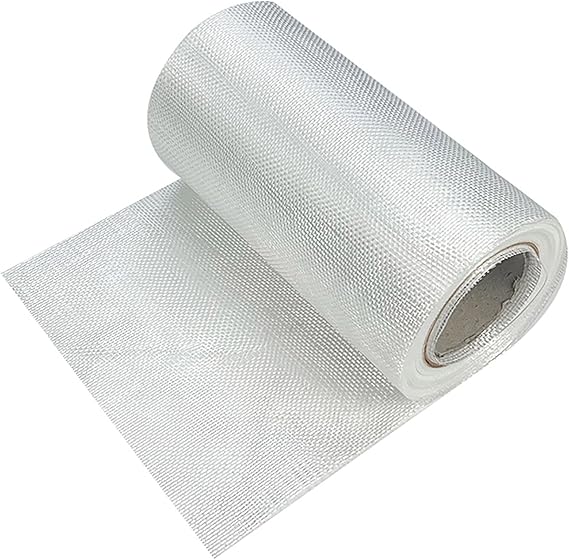 3.5 oz Fiberglass Cloth Roll Mesh Fiberglass Mat Woven Roving Glass Fiber for Pool Automotive Car Boat Surfboard Tub Shower Repair(Size:0.25 * 50m)