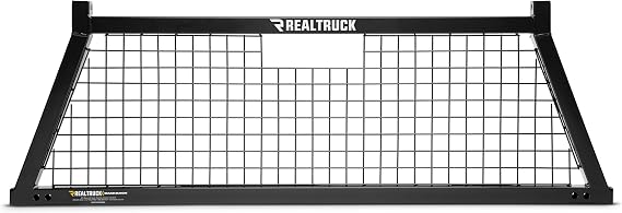 RealTruck BACKRACK Safety Rack Frame Only | Black, No Drill | 10700 | Fits 1999-2025 Ford F-250/F-350; 1999-2020 Ford F-450; 2017-2020 Ford F-550