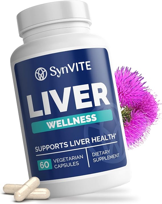 Liver Wellness - Liver Cleanse Detox & Repair for Liver Health with Artichoke Extract, Milk Thistle, Dandelion, Beet Root, Turmeric & More - Vegetarian, Non-GMO, Gluten-Free, Made in USA