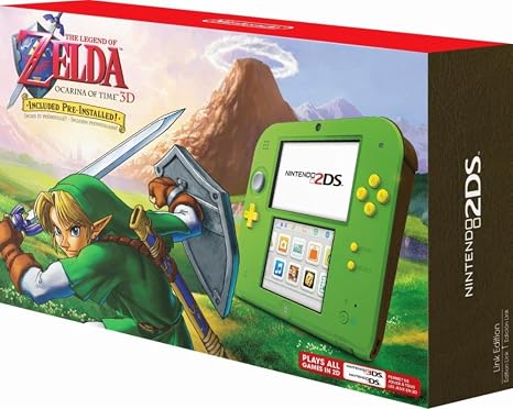 Nintendo 2DS - Legend of Zelda Ocarina of Time 3D [video game]
