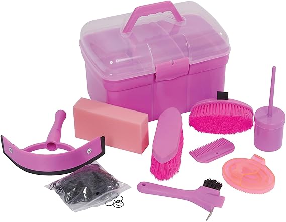 ROMA Ultimate 10 Piece Grooming Kit, Pink