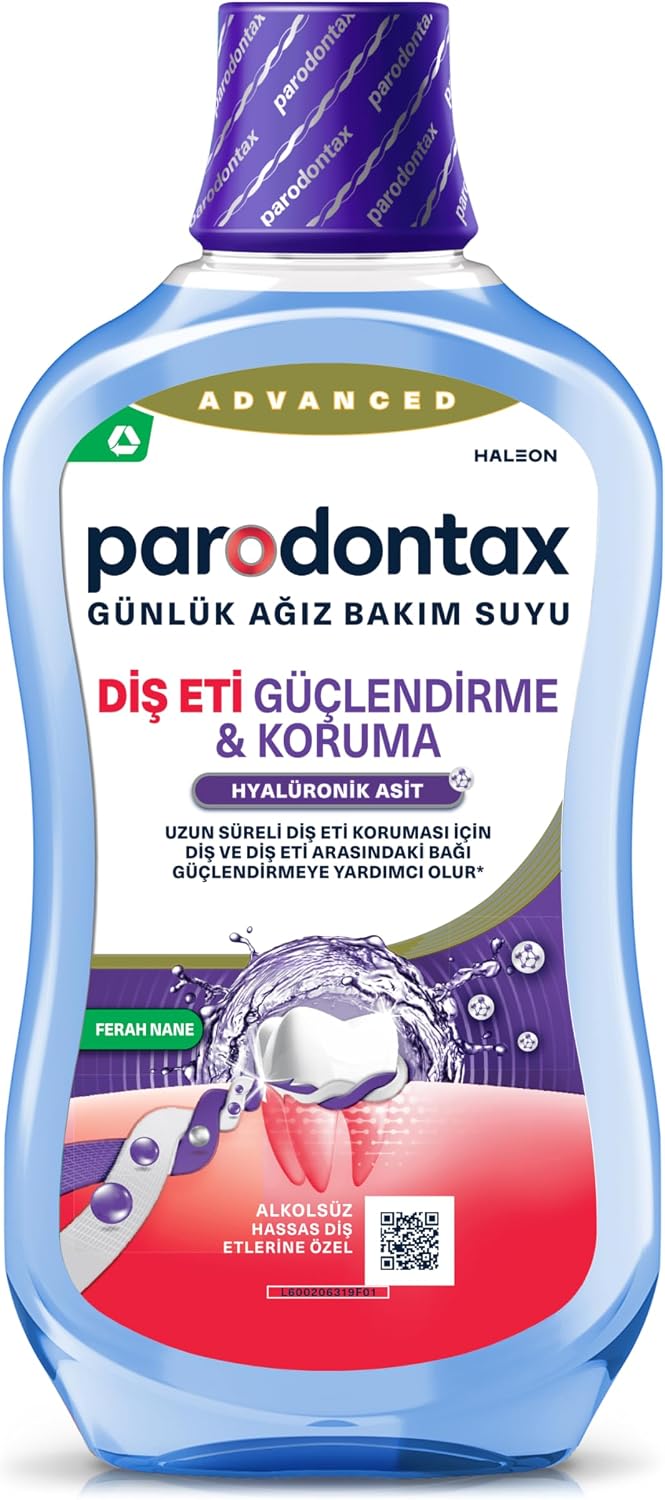 Parodontax Diş Eti Güçlendirme ve Koruma Ağız Bakım Suyu Ferah Nane 500 ml