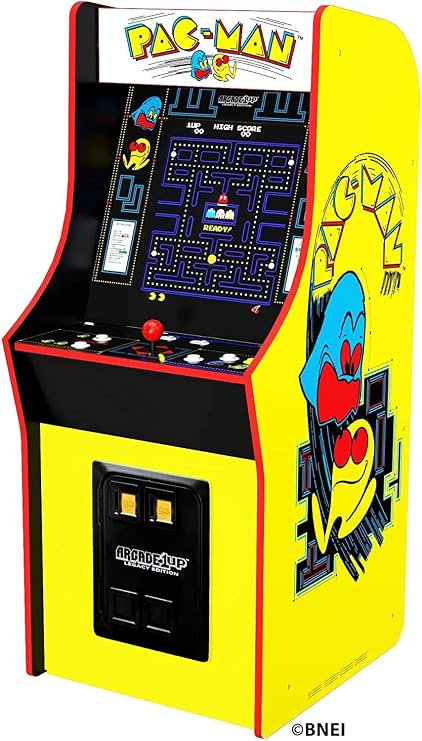 Arcade 1UP Pacman 12-in-1 Legacy Edition 4 ft