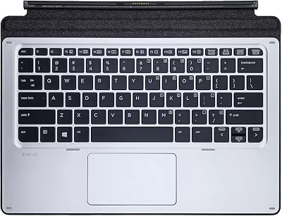 Replacement for HP Elite X2 1012 G1 Palmrest UK Layout Keyboard Touchpad Assembly Black 846748-001845651-001