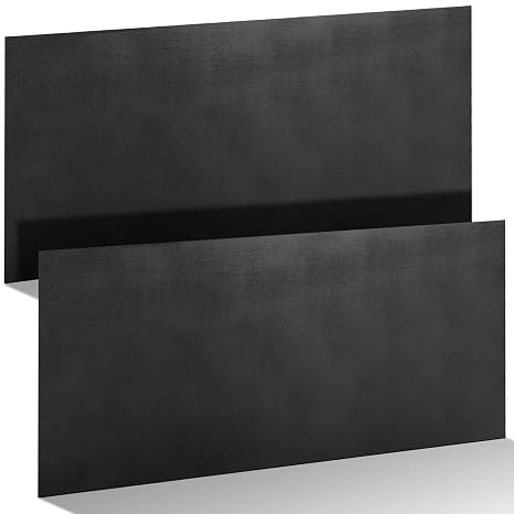 Photect 2 Pcs 4 x 12 x 1/4 Inch A36 Steel Plate Hot Rolled