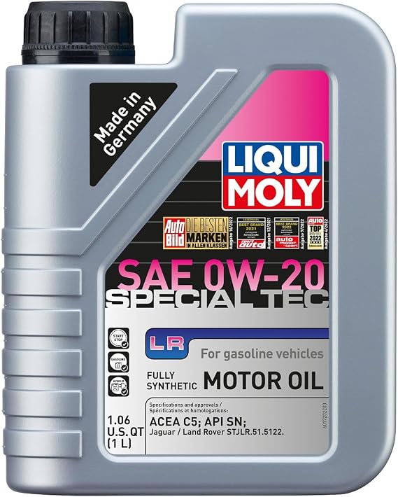 LIQUI MOLY Special Tec LR SAE 0W-20 | 1 L | Fully synthetic engine oil | SKU: 20408
