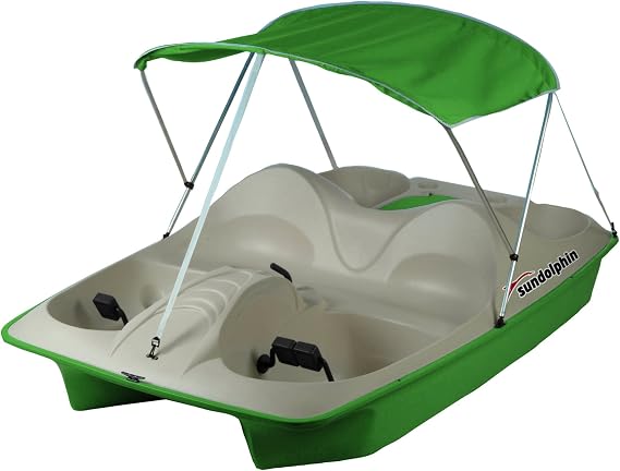 Sun Dolphin 5 Seat Pedal Boat with Canopy