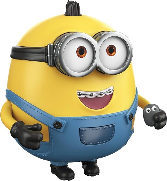 Minions: The Rise of Gru Sing N Babble Otto Interactive Action Figure, Talking Character Toy with 25 Plus Talking & Laughing Sounds 4-in Tall, Gift for Kids Ages 4 Years & Older