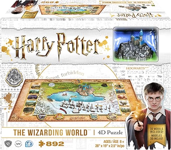 4D Cityscape Harry Potter Puzzle (892 pieces)