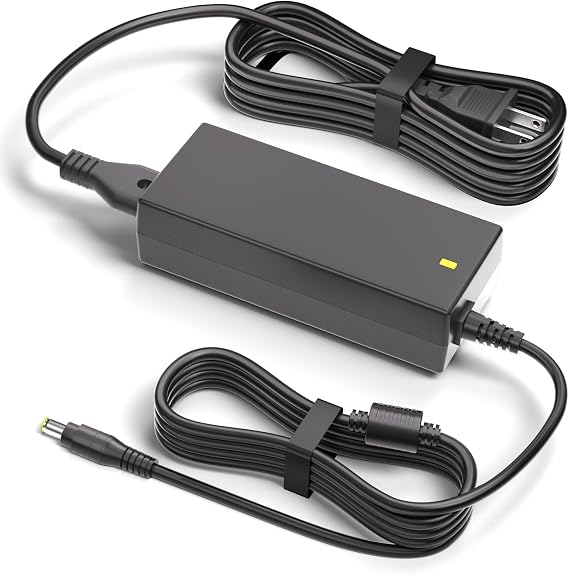 12V Power Cord for Sceptre Curved Monitor 24 27 32 Inch