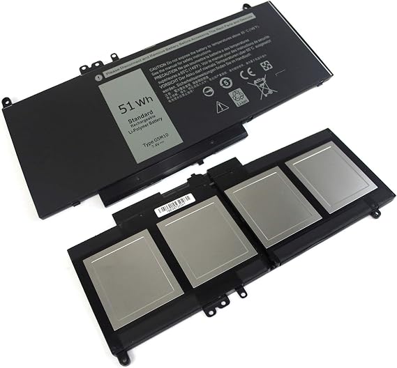 G5M10 Laptop Battery for Latitute E5450 E5550 E5250 5450 5550 5250 3150 3160 451-bblj 451-BBLL 451-BBLK 08V5GX 8V5GX WYJC2 R9XM9 VMKXM 5XFWC PF59Y 1KY05 7.4V 51Wh