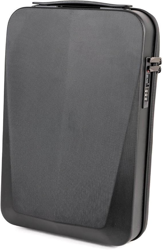 Mission Darkness Phantom Rover Pack Tech Backpack with Removable Faraday Tablet/Laptop Sleeve, EVA Hard Shell & TSA Lock (Incognito Edition)