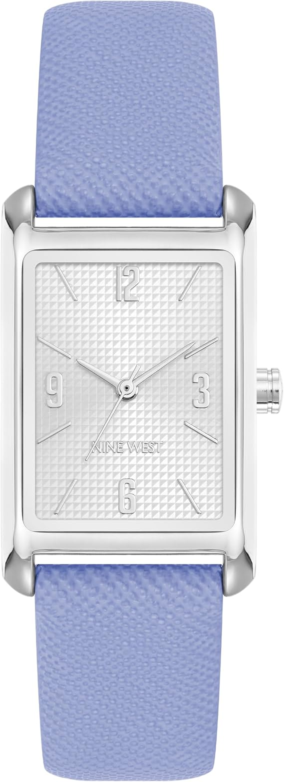 Nine West Women's Saffiano Strap Watch