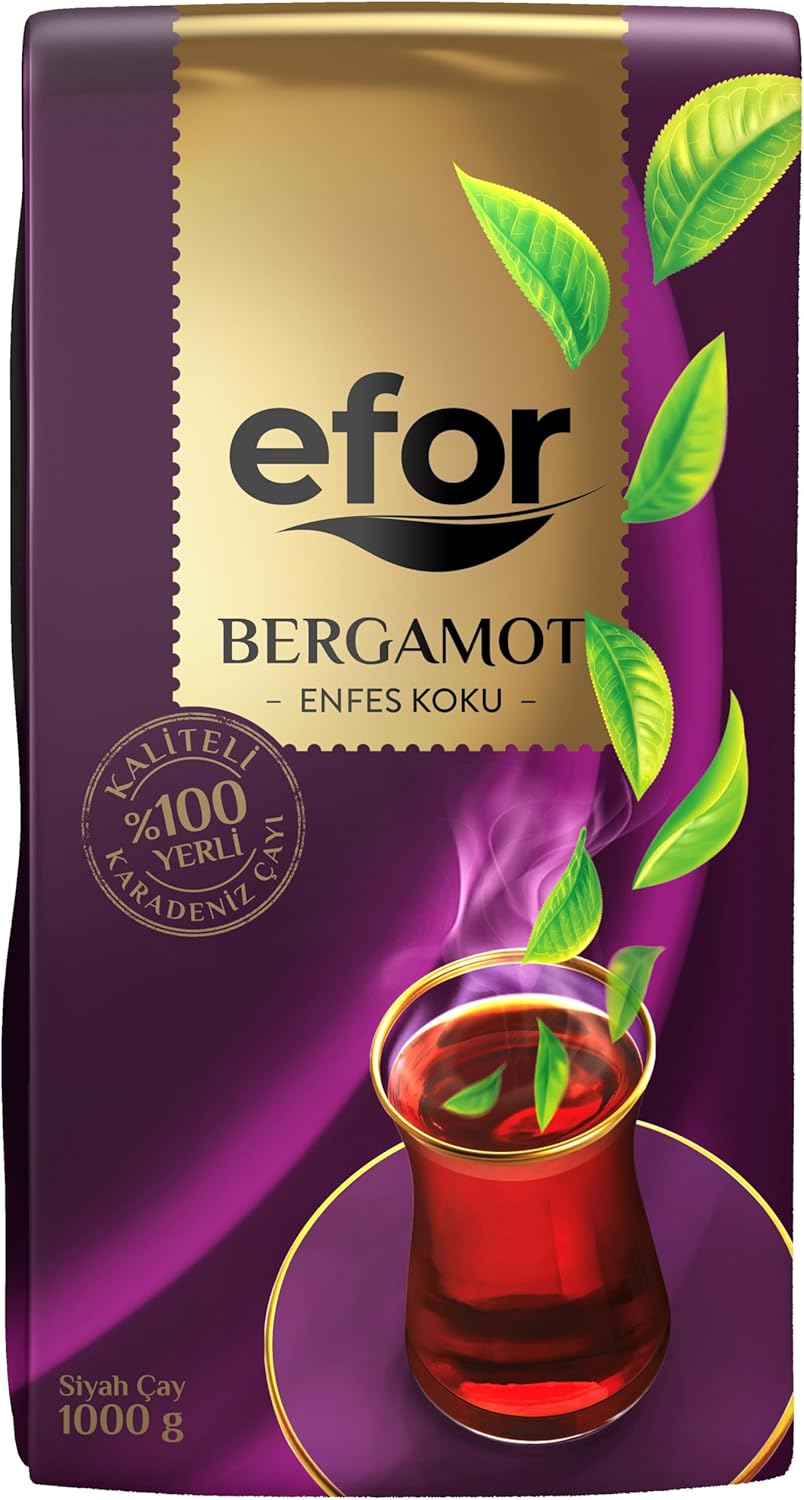 Efor Bergamot Delicious Fragrance Bulk Tea 1000 g