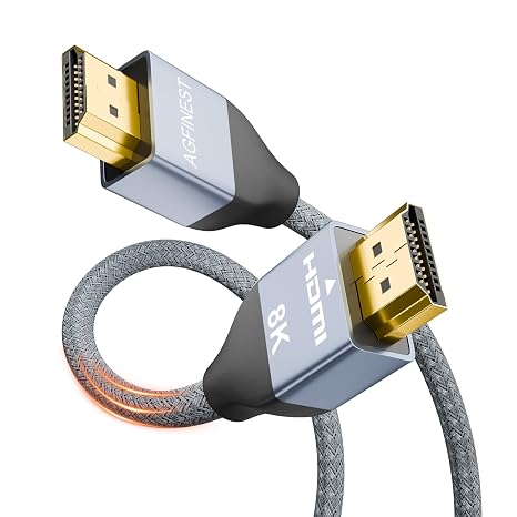 8K HDMI Cable, Certified Ultra High Speed HDMI Cable 48Gbps 6.6FT
