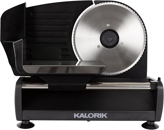 Kalorik 200 Watts Professional Food Slicer, Black (AS 45493 BK)