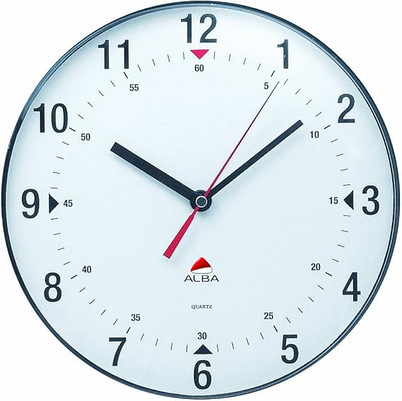 Alba HORCLAS Classic Round Wall Clock
