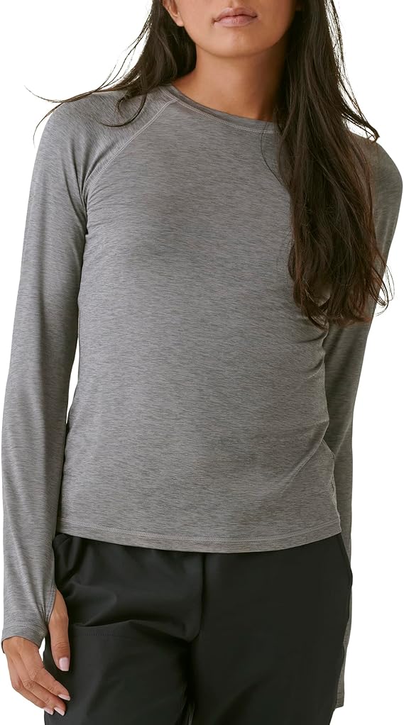 BASS OUTDOOR Women's Active Knit Long Sleeve Shirt