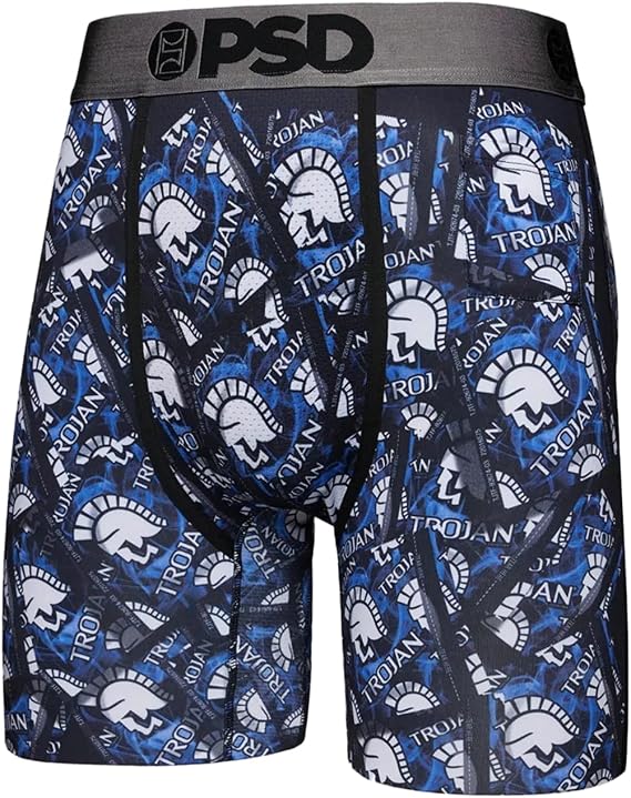 Psd Mens Trojan Brskn Pck Hp Boxer Brief Black Xs
