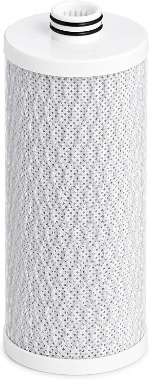 Aquasana Clean Water Machine Replacement Filter Cartridge - Removes Up To 97% of Chlorine & 99% of 78 Contaminants - 1 Count - AQ-PWFS-R-D