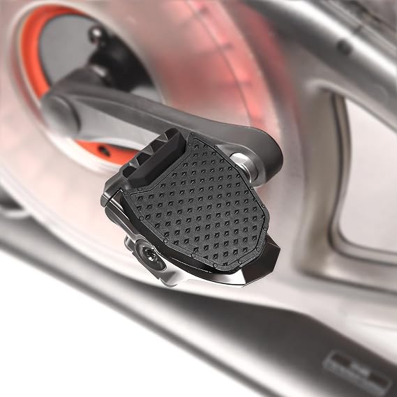 BUCKLOS Peloton Replacement Pedals Fit Delta -Spin Bike Clip Pedal | Compatible with 2hole Cleat for Indoor Bicycle,Outdoor Road Cycling (9/16'')