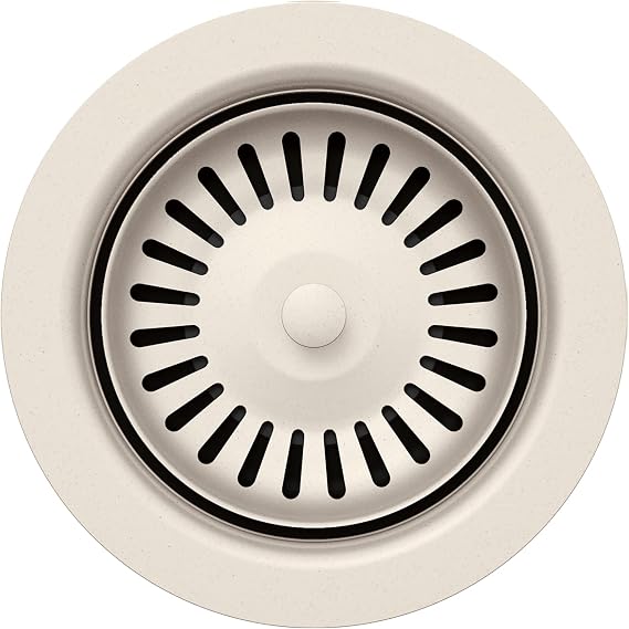 BLANCO 203439 Metal Basket Strainer, Soft White