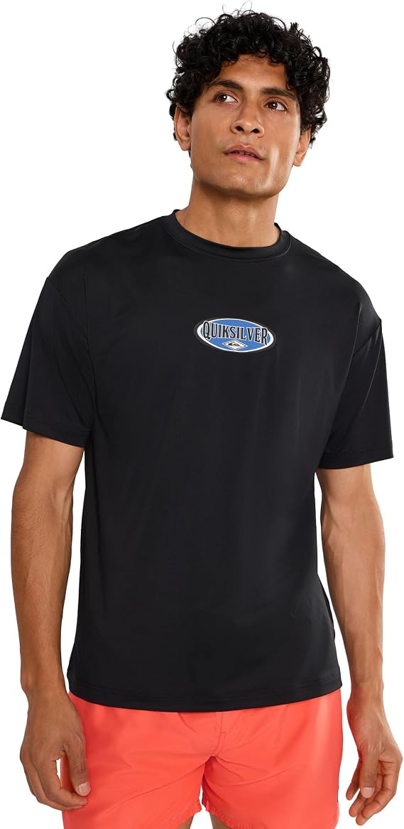 Quiksilver Mens Direct Graphic Short Sleeve Surf Tee