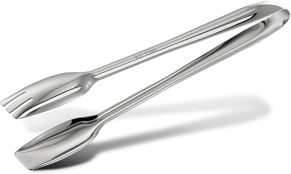 All-Clad Specialty Stainless Steel Kitchen Gadgets Serving Tongs Kitchen Tools, Kitchen Hacks Silver