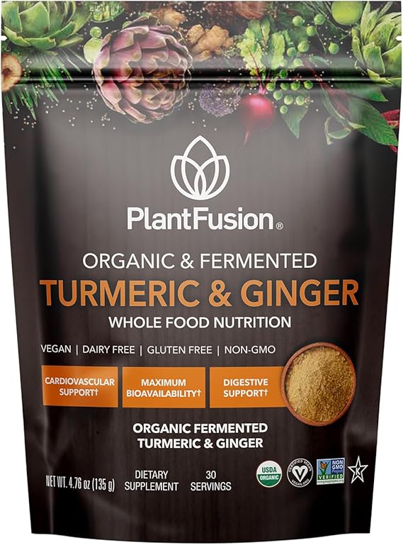 SoTru Organic Fermented Turmeric and Ginger, 4.76 Ounce