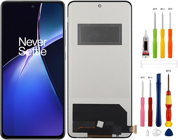 TFT Display Replacement Compatible with OnePlus Nord CE4 LITE 5G(No Fingerprint Touch Screen Digitizer Assembly with Repair Tools