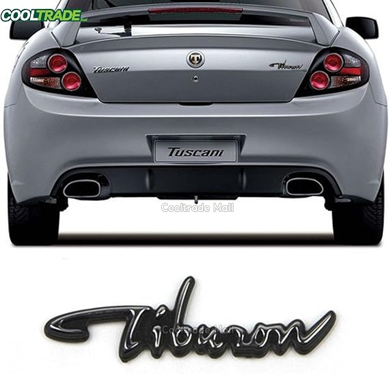 Hyundai Genuine Tuscani Tiburon Coupe Logo Decal Emblem 1pcs