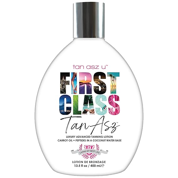 Tan Asz U First Class Tan Asz Bronzer Indoor Tanning Lotion, 13.5 Fl Oz