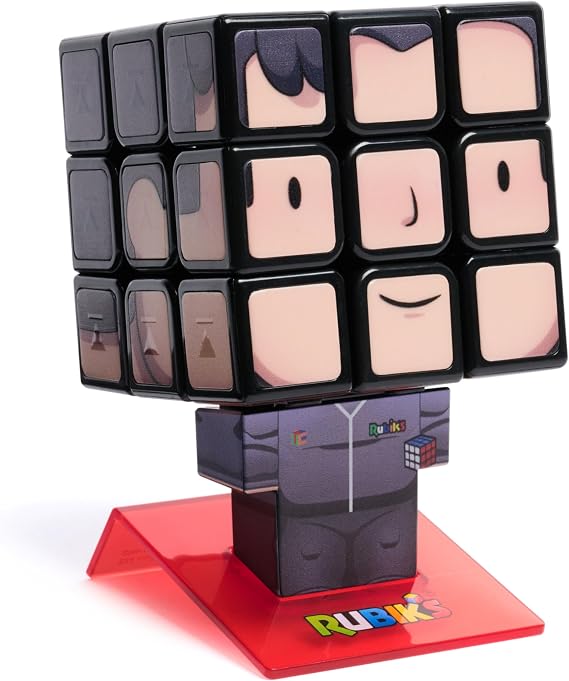 Rubiks Cube, Max Park Cuber, Speed Cubing Collectible & Desk Decor, Problem-Solving Brain Teaser, Color-Matching Puzzle, Fidget Toy, Sensory Puzzle, for Ages 8 & Up