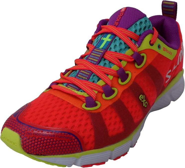 Salming Women's Enroute Shoe Diva Pink Low Top Mesh Running - 6M